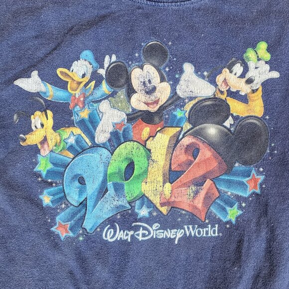 Disney World 2012 Toddler Navy T-Shirt Size XS - Picture 6 of 10
